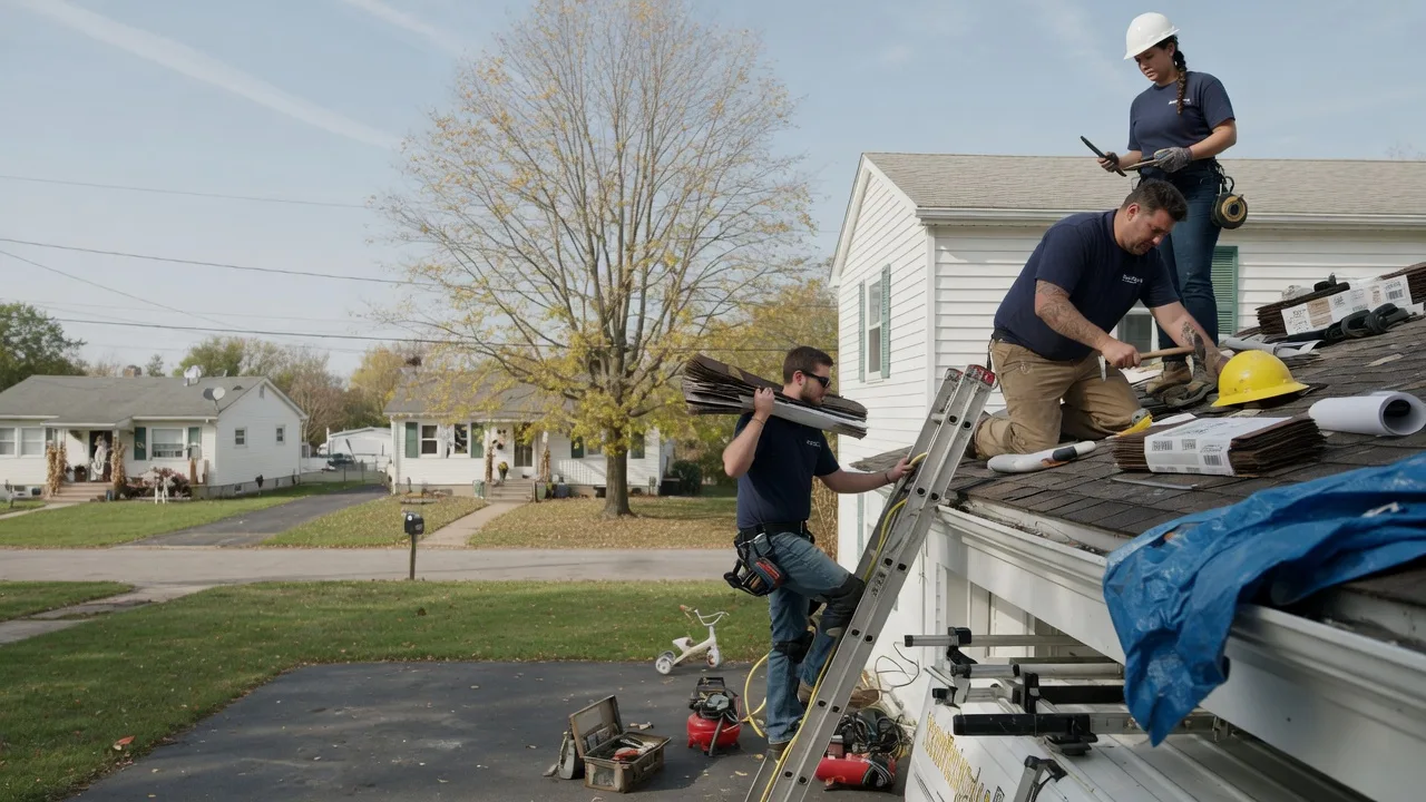 Local Roofing Contractors in Sherman, IL near me